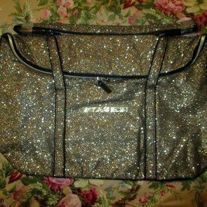 Victoria's Secret Bronze Sparkle Tote
